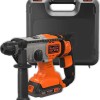 Black & Decker Κρουστικό Σκαπτικό Πιστολέτο Μπαταρίας 18V 2x2.5Ah με Υποδοχή SDS Plus