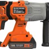 Black & Decker Κρουστικό Σκαπτικό Πιστολέτο Μπαταρίας 18V 2x2.5Ah με Υποδοχή SDS Plus
