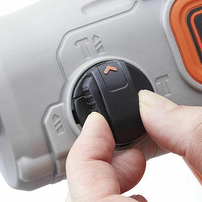 Black & Decker Κρουστικό Σκαπτικό Πιστολέτο Μπαταρίας 18V 2x2.5Ah με Υποδοχή SDS Plus