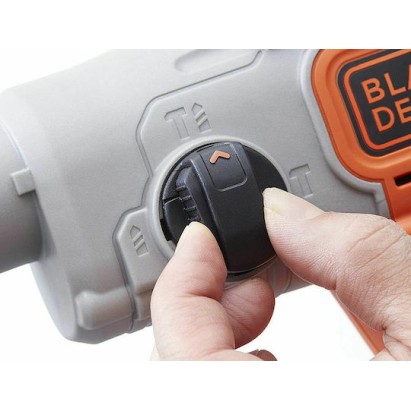 Black & Decker Κρουστικό Σκαπτικό Πιστολέτο Μπαταρίας 18V 2x2.5Ah με Υποδοχή SDS Plus