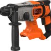 Black & Decker Κρουστικό Σκαπτικό Πιστολέτο Μπαταρίας 18V Solo με Υποδοχή SDS Plus