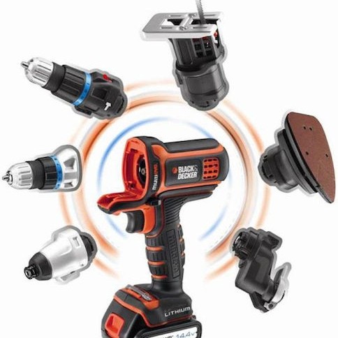 Black & Decker MTJS1 Κεφαλή Δραπανοκατσάβιδου Σέγας (Multievo) 150