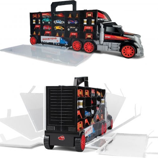 Dickie Σετ Φορτηγό Μεταφορέας Βαλίτσα & 7 Αυτοκινητάκια