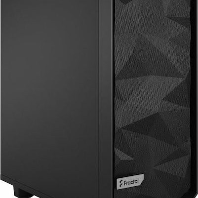 Fractal Design Meshify 2 Compact Gaming Midi Tower Κουτί Υπολογιστή Μαύρο