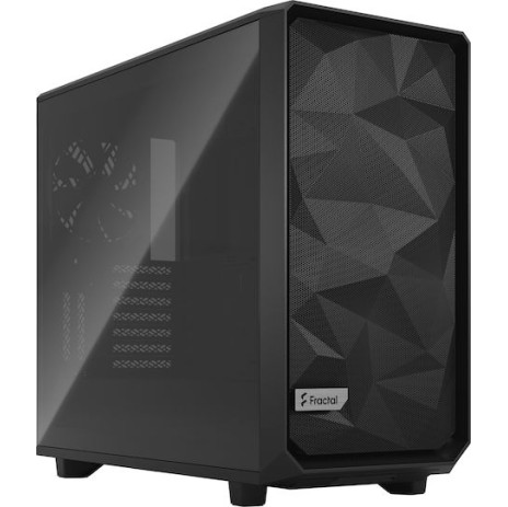 Fractal Design Meshify 2 Light Tempered Glass Midi Tower Κουτί Υπολογιστή με Πλαϊνό Παράθυρο Μαύρο