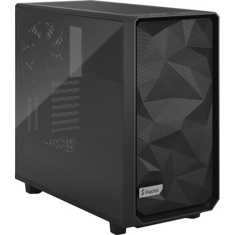 Fractal Design Meshify 2 Light Tempered Glass Midi Tower Κουτί Υπολογιστή με Πλαϊνό Παράθυρο Μαύρο
