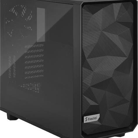 Fractal Design Meshify 2 Light Tempered Glass Midi Tower Κουτί Υπολογιστή με Πλαϊνό Παράθυρο Μαύρο