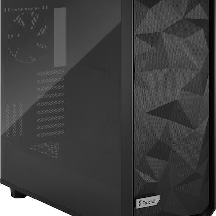 Fractal Design Meshify 2 XL Light Tempered Glass Full Tower Κουτί Υπολογιστή με Πλαϊνό Παράθυρο Μαύρο