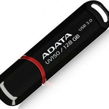 Adata DashDrive Value UV150 128GB USB 3.0 Stick Μαύρο