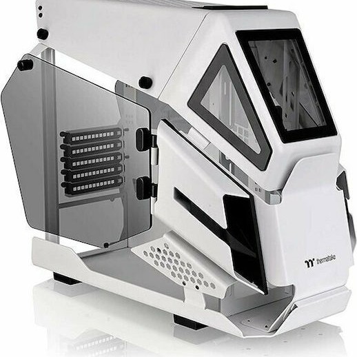 Thermaltake AH T200 Gaming Micro Tower Κουτί Υπολογιστή με Πλαϊνό Παράθυρο Λευκό