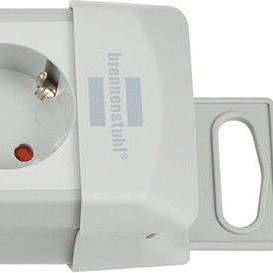 Brennenstuhl Πολύπριζο 4 Θέσεων με USB-A, Διακόπτη και Καλώδιο 1.8m Γκρι