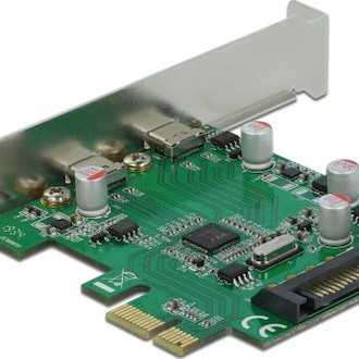 DeLock Κάρτα PCIe σε 2 θύρες Type-C