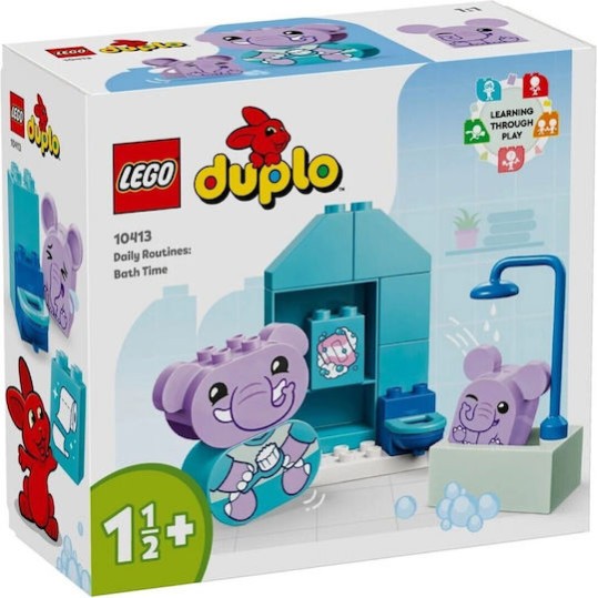 Lego Duplo Daily Routines: Bath Time για 1.5+ Ετών 15τμχ