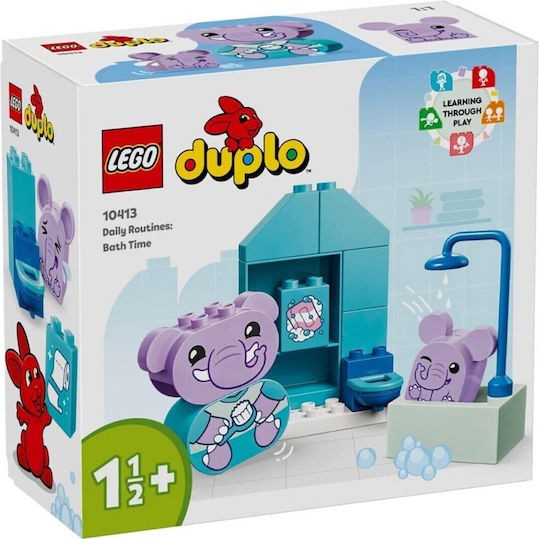 Lego Duplo Daily Routines: Bath Time για 1.5+ Ετών 15τμχ