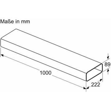 Bosch Επέκταση Καμινάδας Απορροφητήρα Συμβατή με Bosch