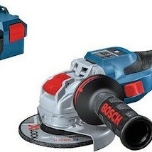 Bosch GWX 18V-15 SC Τροχός 125mm Μπαταρίας Brushless με Ρύθμιση Στροφών 18V Solo