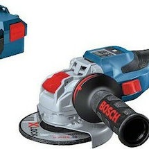 Bosch GWX 18V-15 SC Τροχός 125mm Μπαταρίας Brushless με Ρύθμιση Στροφών 18V Solo
