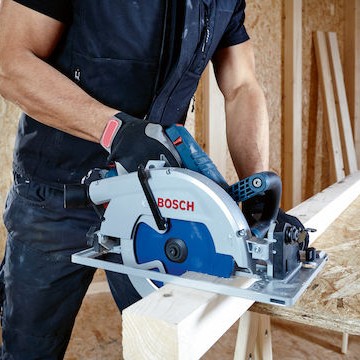 Bosch GKS 18V-68 GC Δισκοπρίονο Brushless 18V Solo με Σύστημα Αναρρόφησης