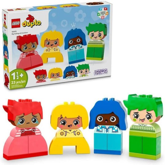 Lego Duplo Big Feelings & Emotions για 1.5+ Ετών 23τμχ