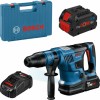 Bosch GBH 18V-36 C Κρουστικό Σκαπτικό Πιστολέτο Μπαταρίας 18V 2x8Ah με Υποδοχή SDS Max