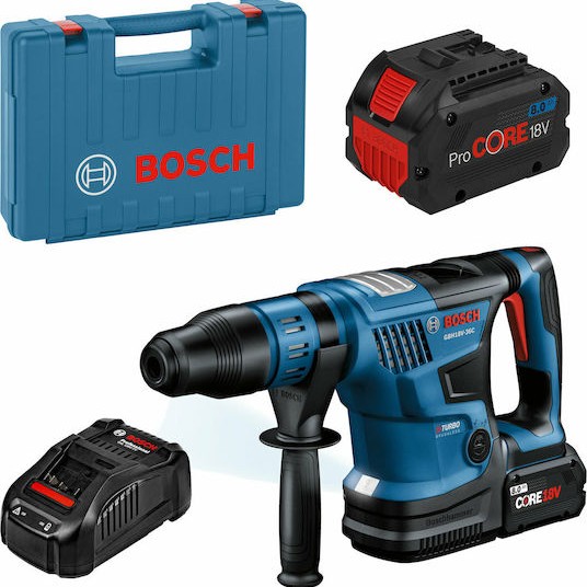Bosch GBH 18V-36 C Κρουστικό Σκαπτικό Πιστολέτο Μπαταρίας 18V 2x8Ah με Υποδοχή SDS Max