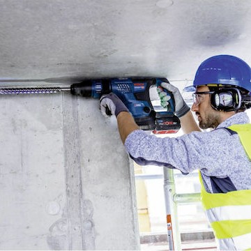 Bosch GBH 18V-36 C Κρουστικό Σκαπτικό Πιστολέτο Μπαταρίας 18V 2x8Ah με Υποδοχή SDS Max