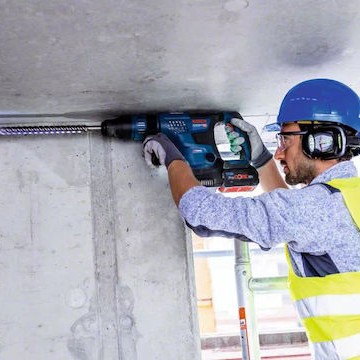 Bosch GBH 18V-36 C Κρουστικό Σκαπτικό Πιστολέτο Μπαταρίας Brushless 18V 2x5.5Ah με Υποδοχή SDS Max