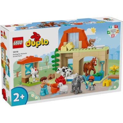 Lego Duplo Caring For Animals At The Farm για 2+ Ετών 74τμχ