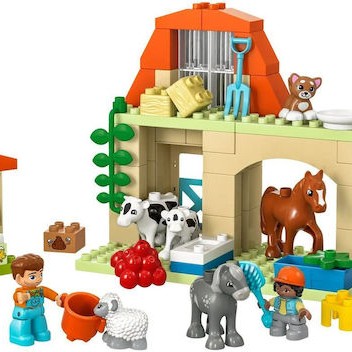 Lego Duplo Caring For Animals At The Farm για 2+ Ετών 74τμχ