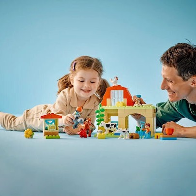 Lego Duplo Caring For Animals At The Farm για 2+ Ετών 74τμχ