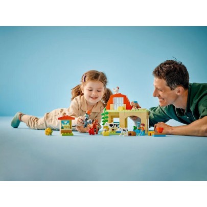Lego Duplo Caring For Animals At The Farm για 2+ Ετών 74τμχ