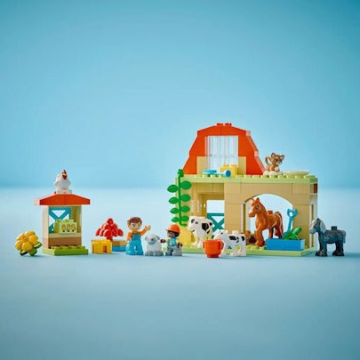 Lego Duplo Caring For Animals At The Farm για 2+ Ετών 74τμχ