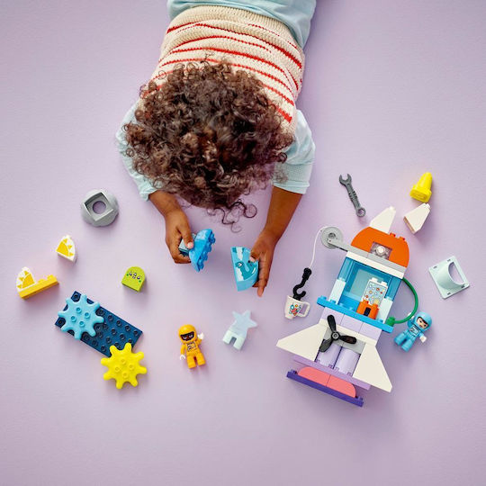 Lego Duplo 3 In 1 Space Shuttle Adventure για 3+ Ετών 58τμχ