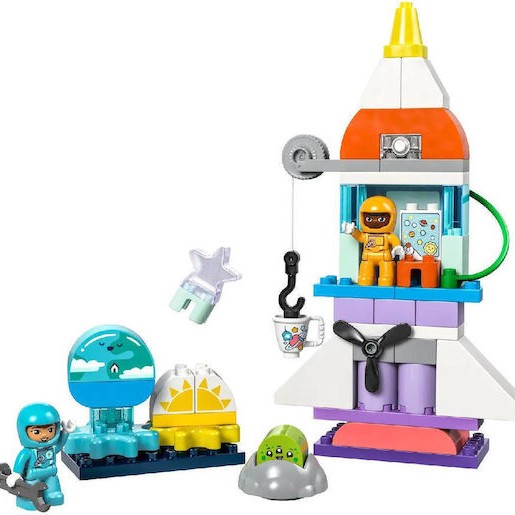 Lego Duplo 3 In 1 Space Shuttle Adventure για 3+ Ετών 58τμχ