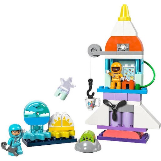 Lego Duplo 3 In 1 Space Shuttle Adventure για 3+ Ετών 58τμχ