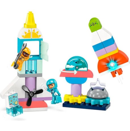 Lego Duplo 3 In 1 Space Shuttle Adventure για 3+ Ετών 58τμχ