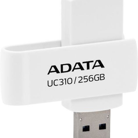 Adata Uc310 256GB USB 3.2 Stick Λευκό