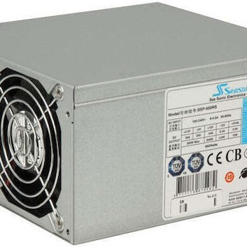 Seasonic RS 650W Γκρι Τροφοδοτικό Υπολογιστή Full Wired 80 Plus Gold