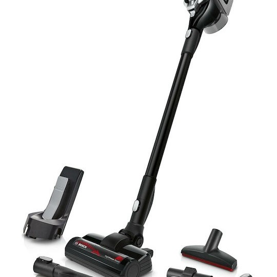 Bosch Επαναφορτιζόμενη Σκούπα Stick 18V Μαύρη BSS81POW1