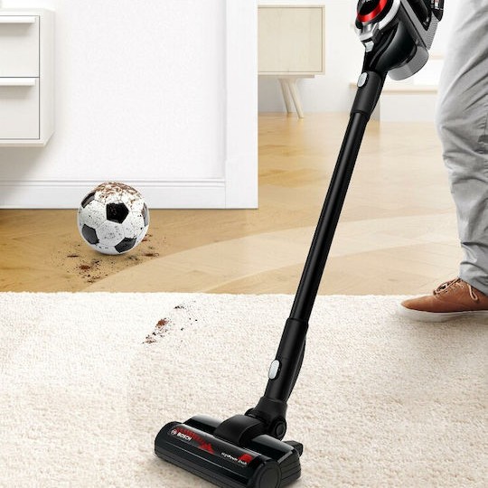 Bosch Επαναφορτιζόμενη Σκούπα Stick 18V Μαύρη BSS81POW1