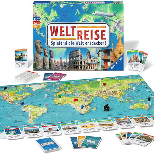 Επιτραπέζιο Παιχνίδι World Tour για 2-6 Παίκτες 8+ Ετών (GER) Ravensburger
