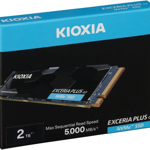 Kioxia Exceria Plus G3 SSD 2TB M.2 NVMe PCI Express 4.0