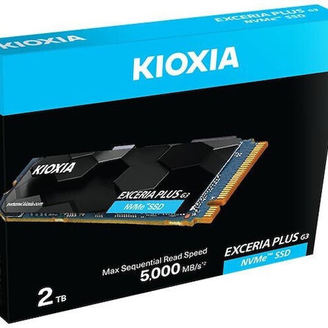 Kioxia Exceria Plus G3 SSD 2TB M.2 NVMe PCI Express 4.0