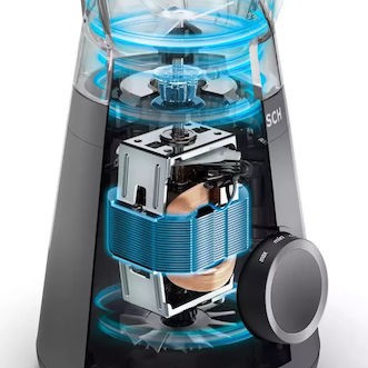 Bosch VitaPower Μπλέντερ για Smoothies 1.5lt 1200W Μαύρο