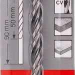 Bosch Τρυπάνι HSS με Κυλινδρικό Στέλεχος για Ξύλο 6x57mm