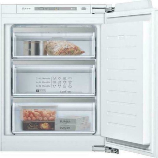 Neff Εντοιχιζόμενος Όρθιος Καταψύκτης 72lt