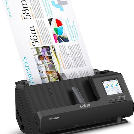 Epson WorkForce ES-C380W Sheetfed (Τροφοδότη χαρτιού) Scanner A4 με WiFi