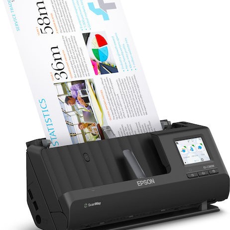 Epson WorkForce ES-C380W Sheetfed (Τροφοδότη χαρτιού) Scanner A4 με WiFi