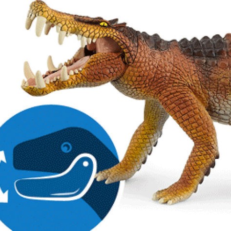 Schleich-S Παιχνίδι Μινιατούρα Kaprosuchus για 4+ Ετών 21εκ.