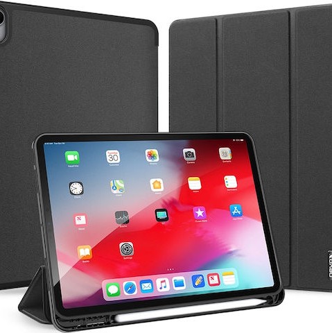 Nevox Vario Series Flip Cover Δερματίνης Γκρι (iPad Air 2020/2022)